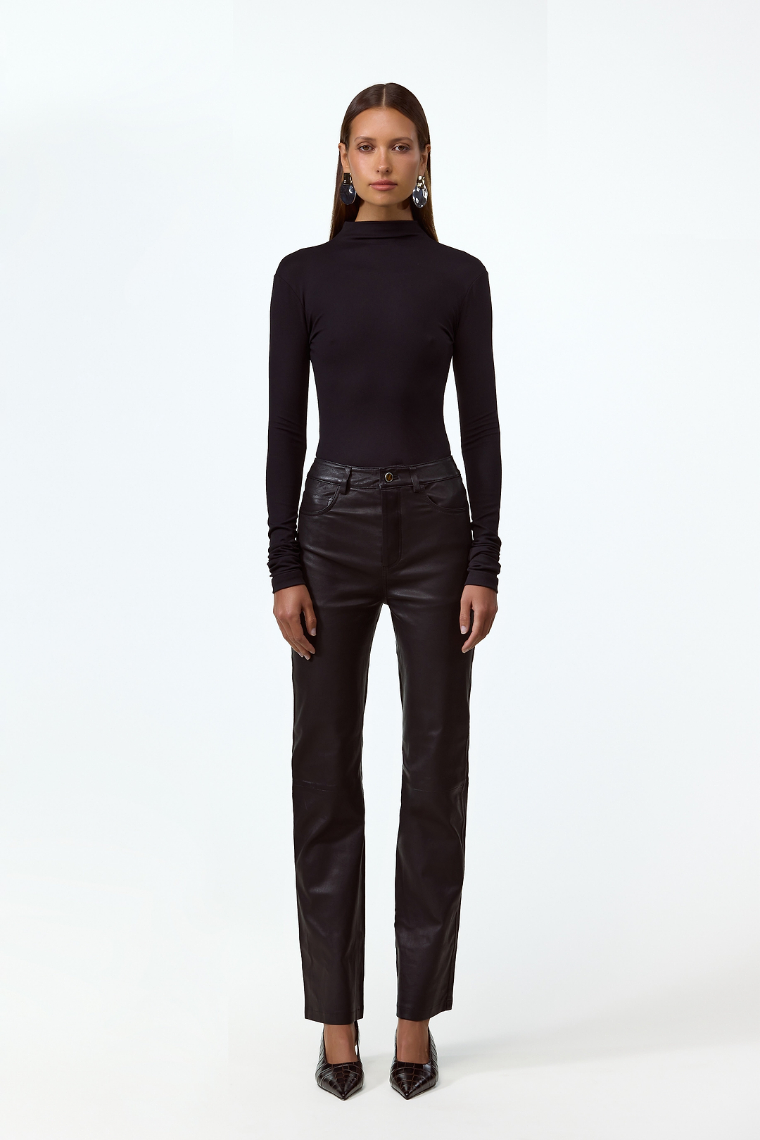 The Perfect Leather Pant (Black)