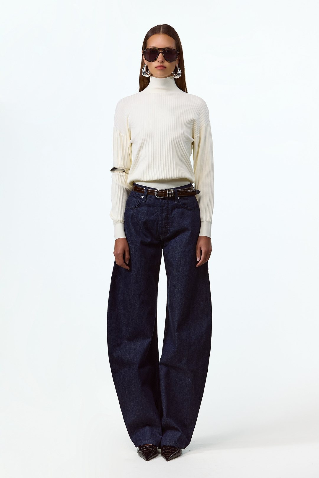 The Barrel Jean (Dark Indigo)