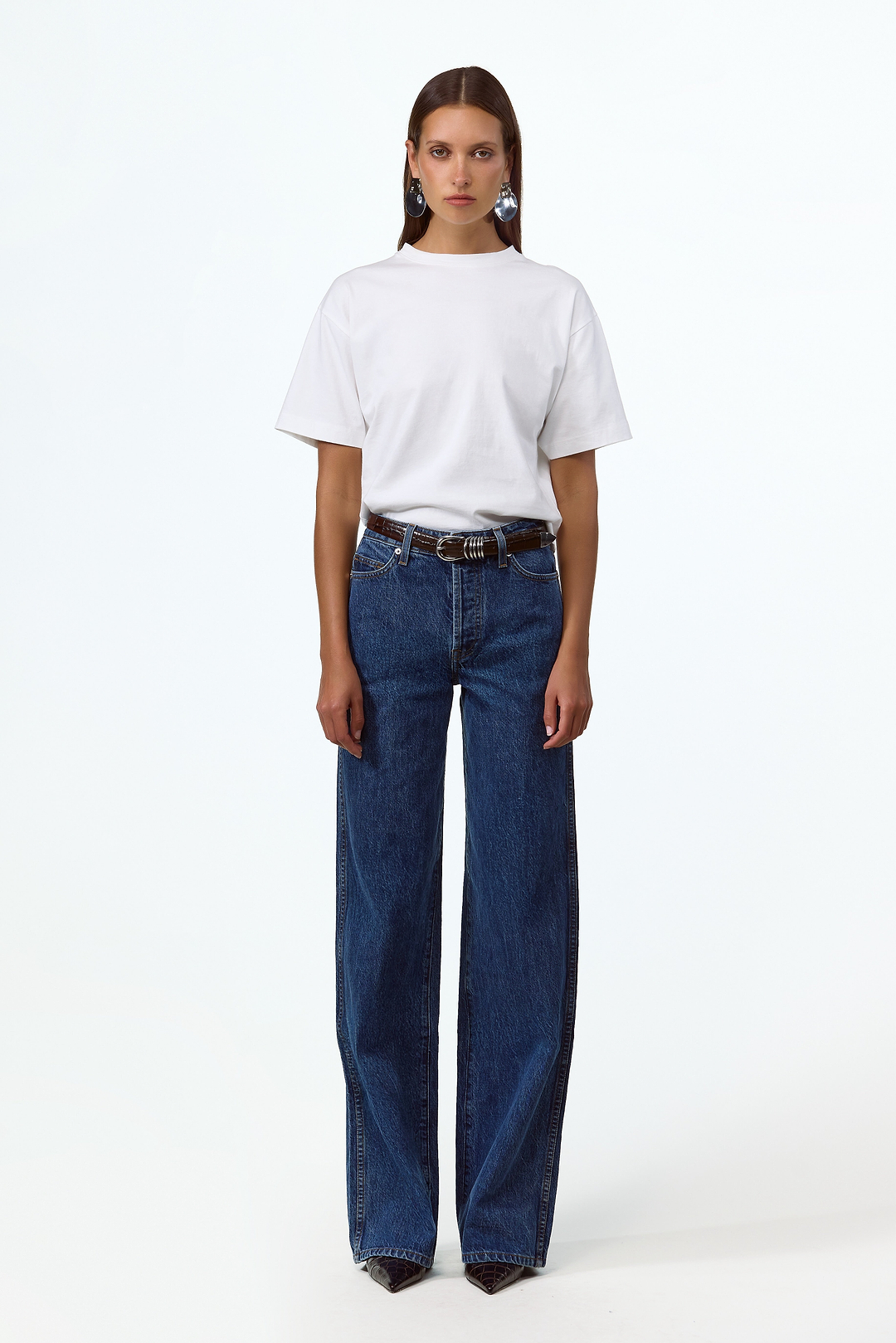 The Wide Leg Jean (Vintage Dark)