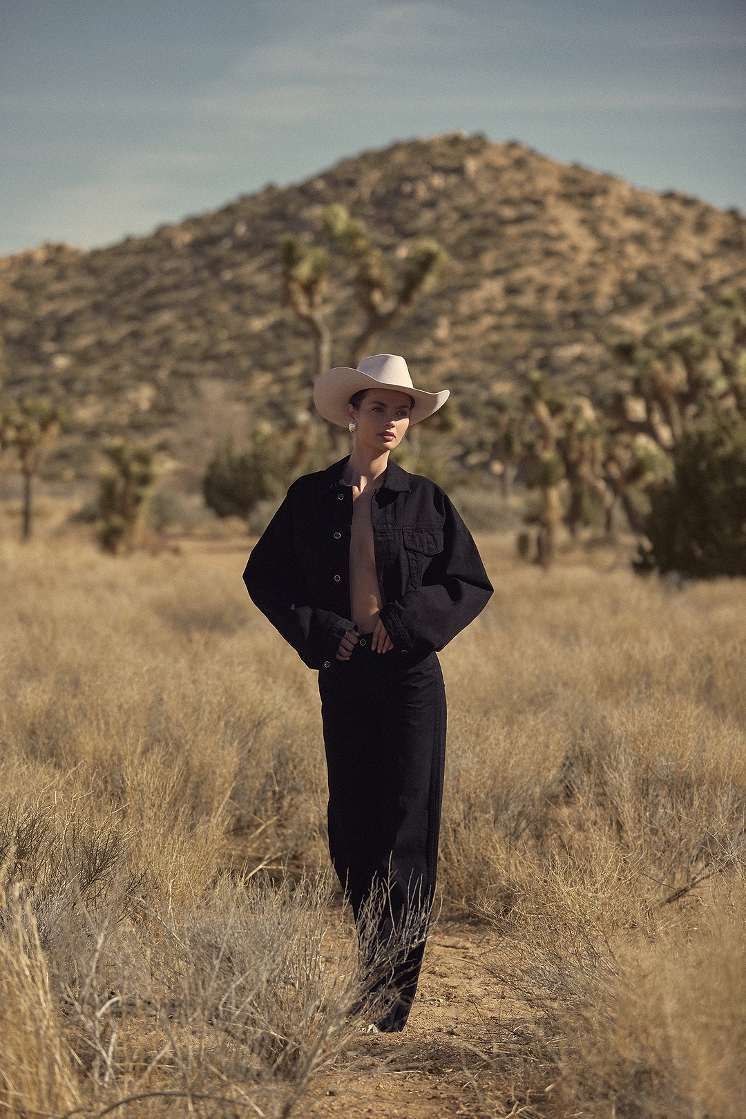 The Perfect Denim Jacket (Black)