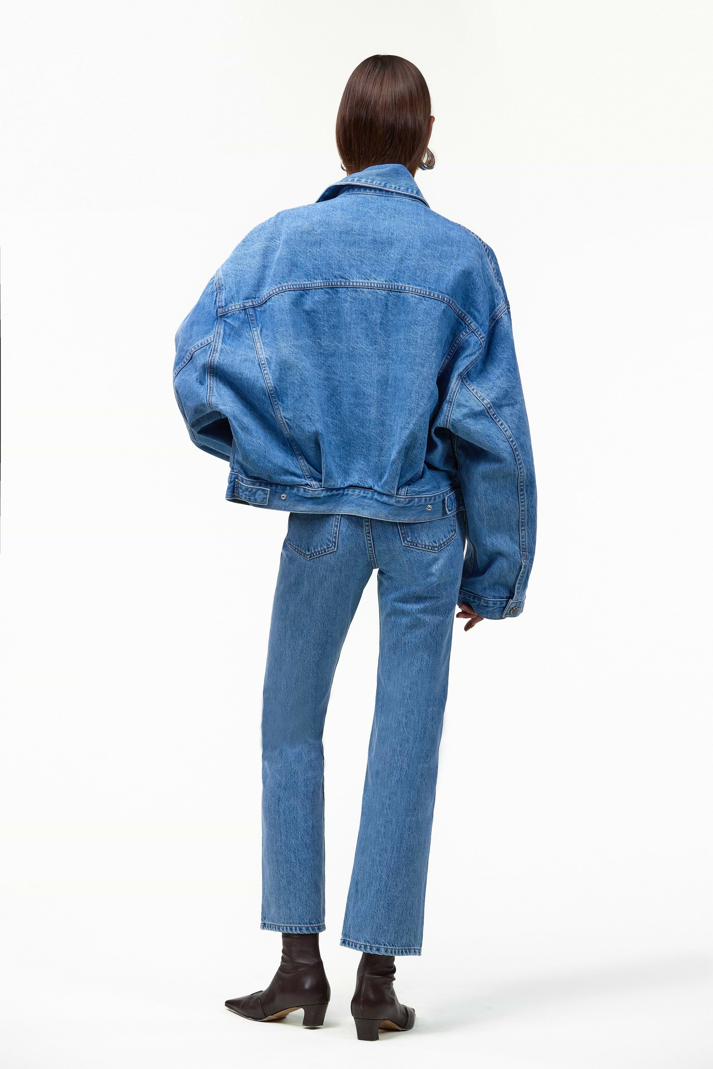 SAME The Perfect Denim Jacket | Classic Blue | Oversized