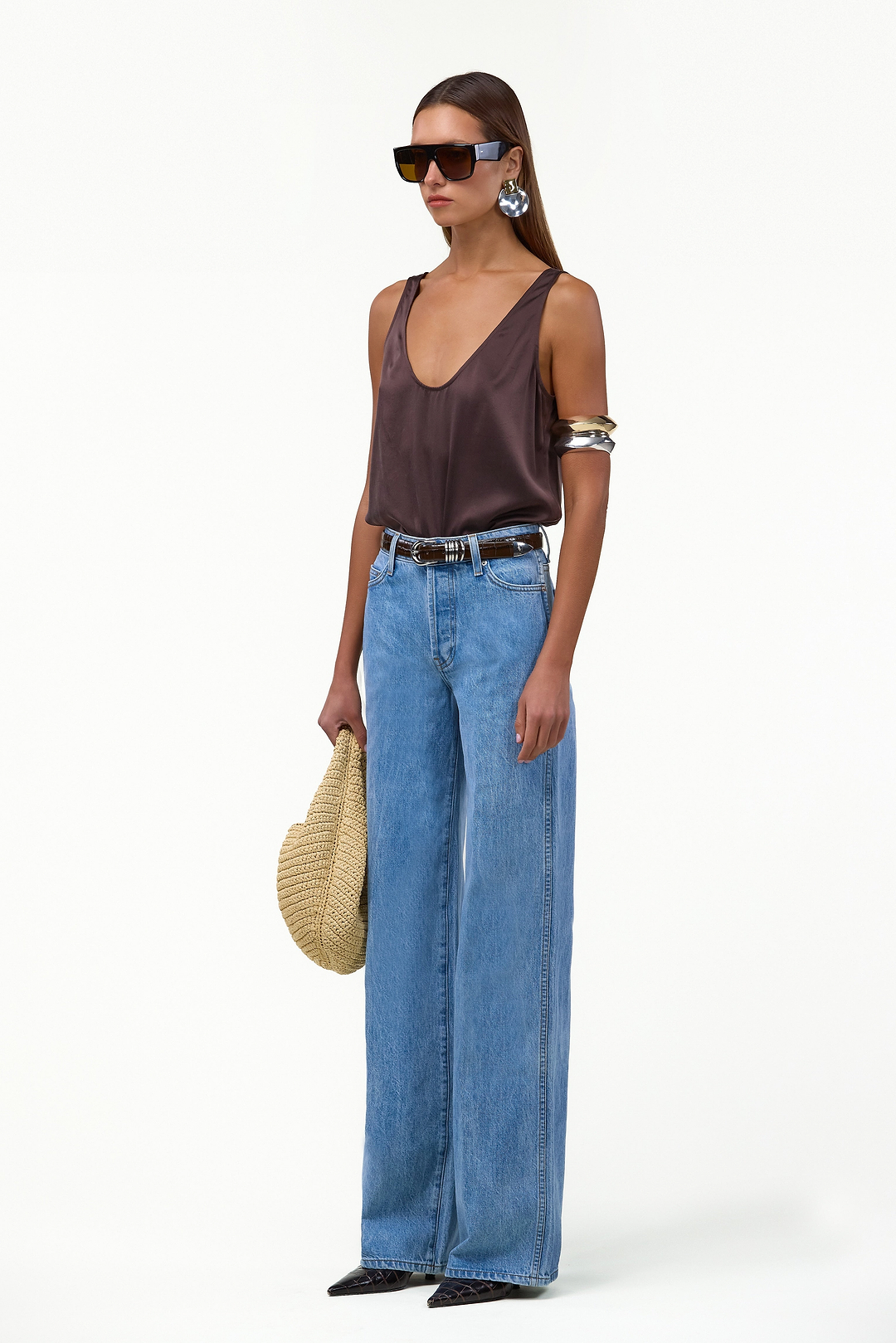 The Wide Leg Jean (Classic Blue)