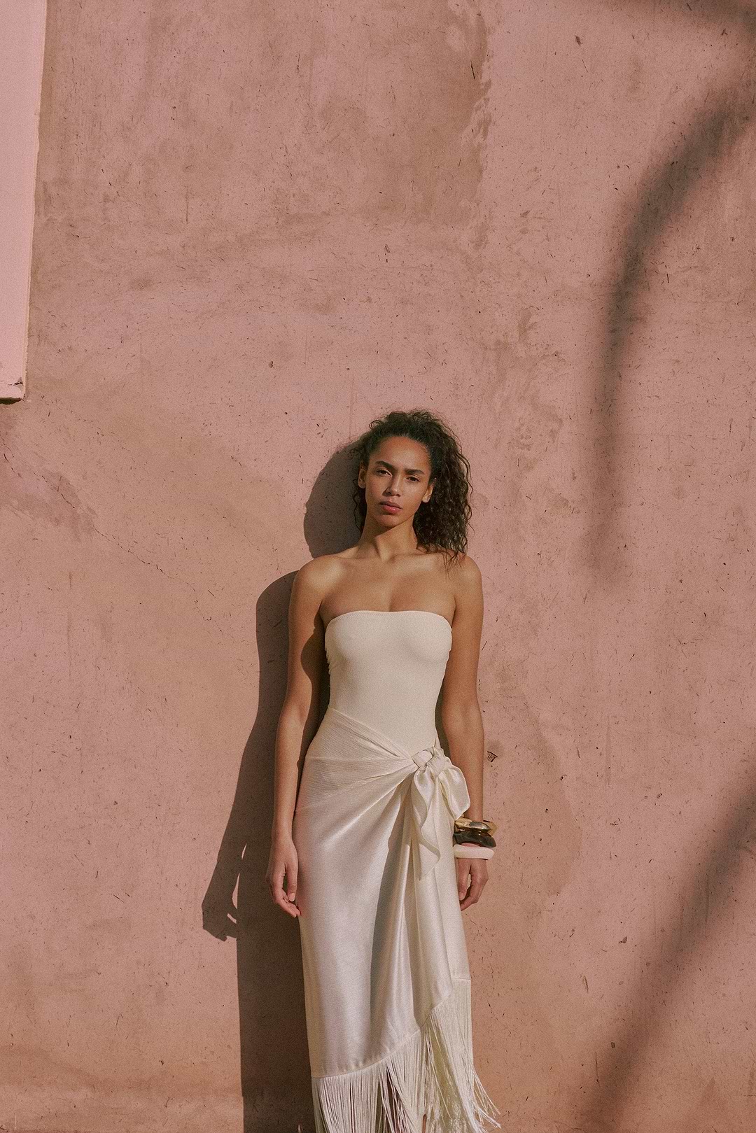 Fringe Sarong (Cream)