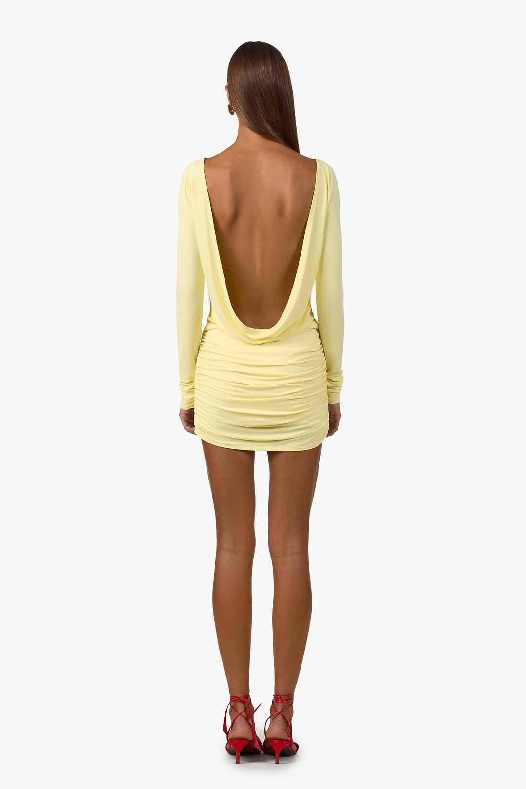 low back gold dress Mermaid V-Neck Backless Gold Sequined Prom Dress with Appliques US14 / Custom Color