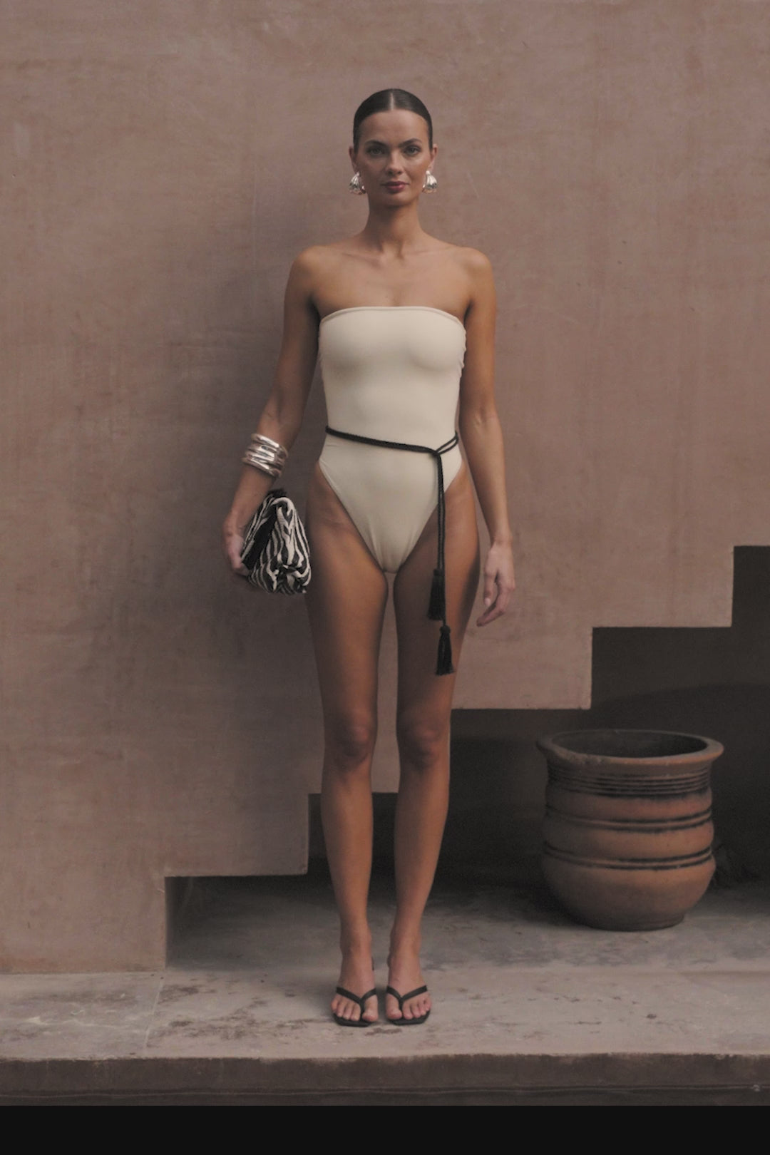 Tassel Rope Belt (Black)