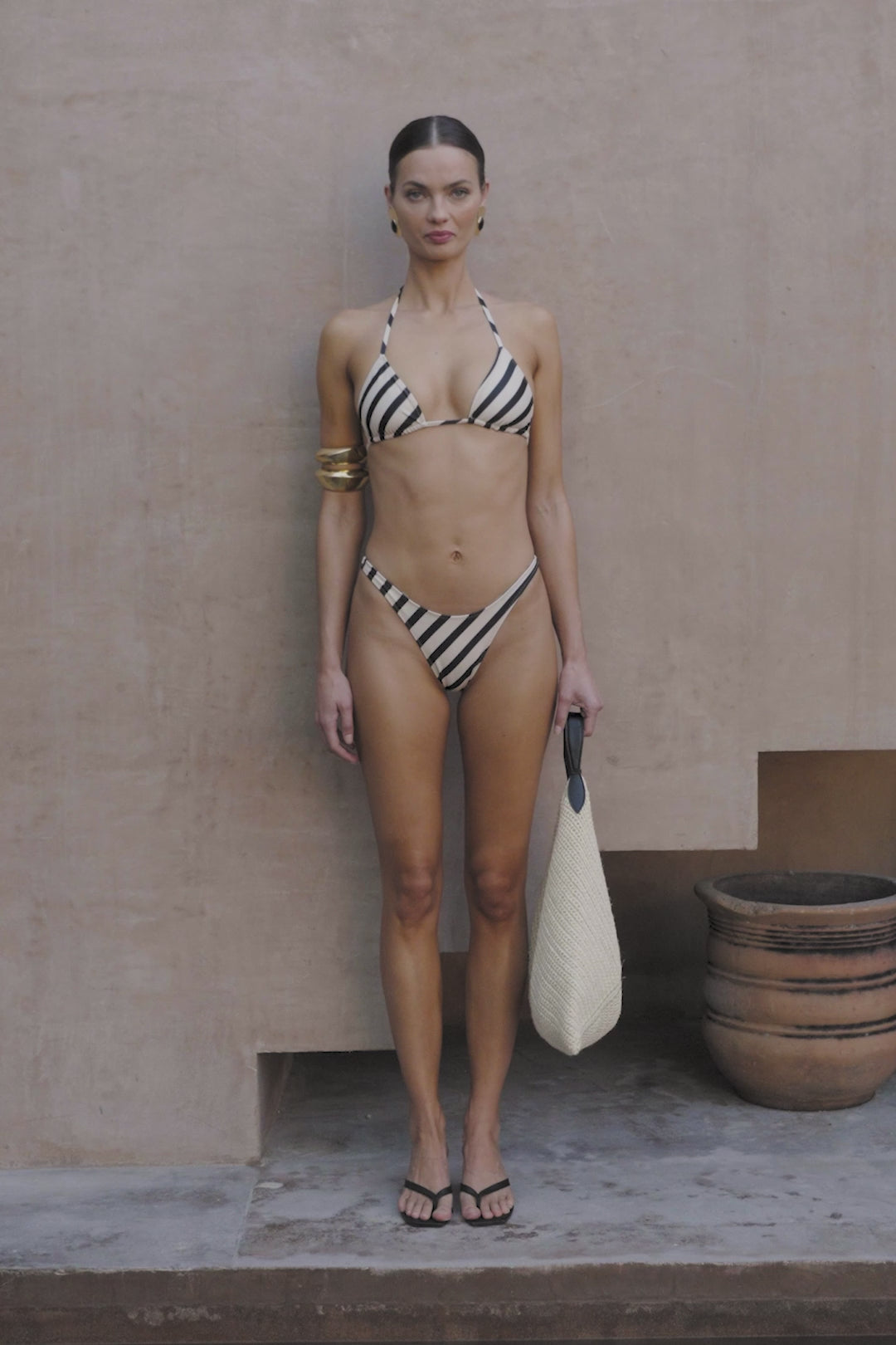 90s Bottom (Diagonal Stripe)