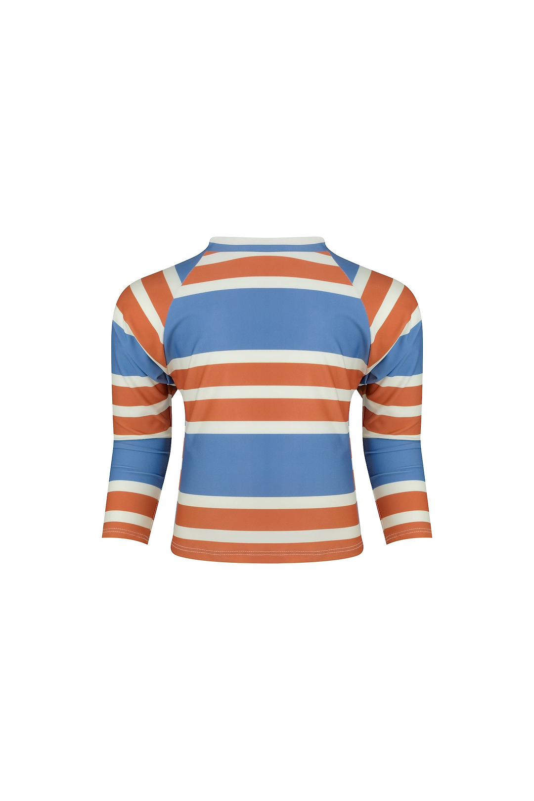 unisex rashguard (camel cream slate stripe)