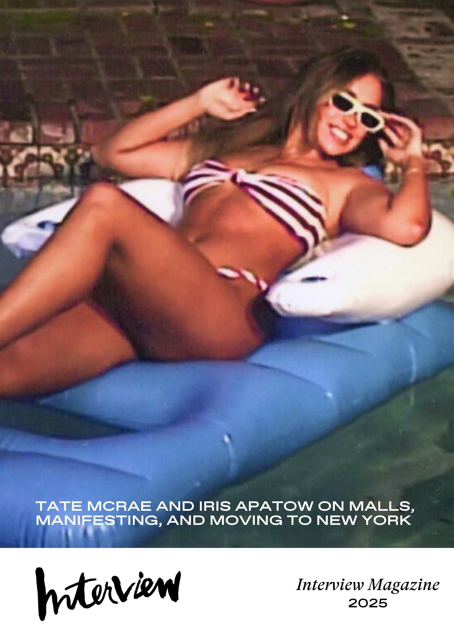 Tate McRae and Iris Apatow on Malls, Manifesting, and Moving to New York