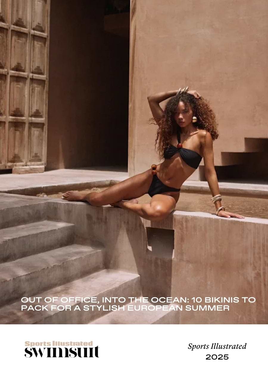 Out of Office, Into the Ocean: 10 Bikinis to Pack for a Stylish European Summer