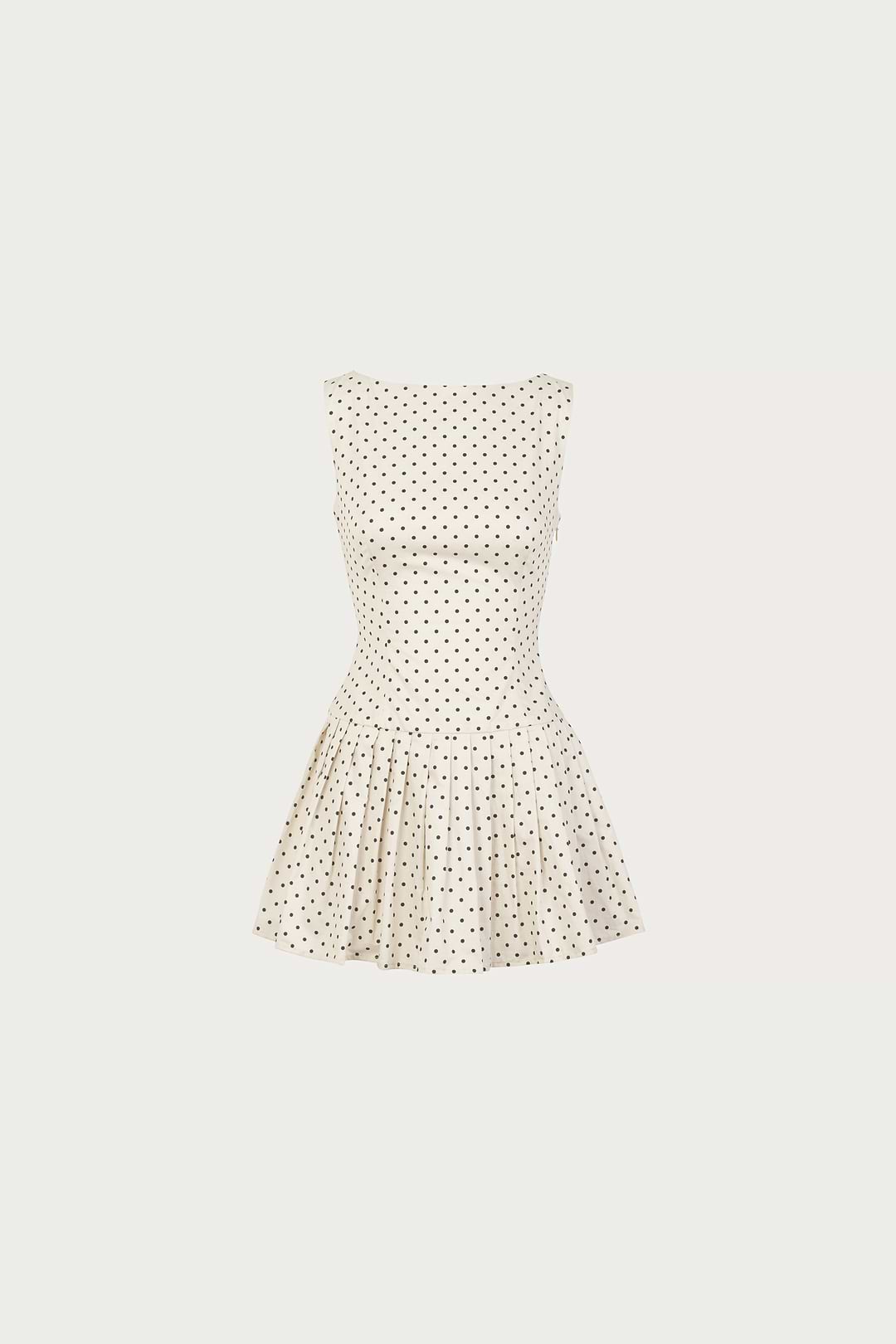SAME Halter Flounce Midi Dress | Cream Polka Dot | Women's Dress L / Cream Black Polka Dot SAME Halter Flounce Midi Dress | Cream Polka Dot | Women's Dress L / Cream Black Polka Dot