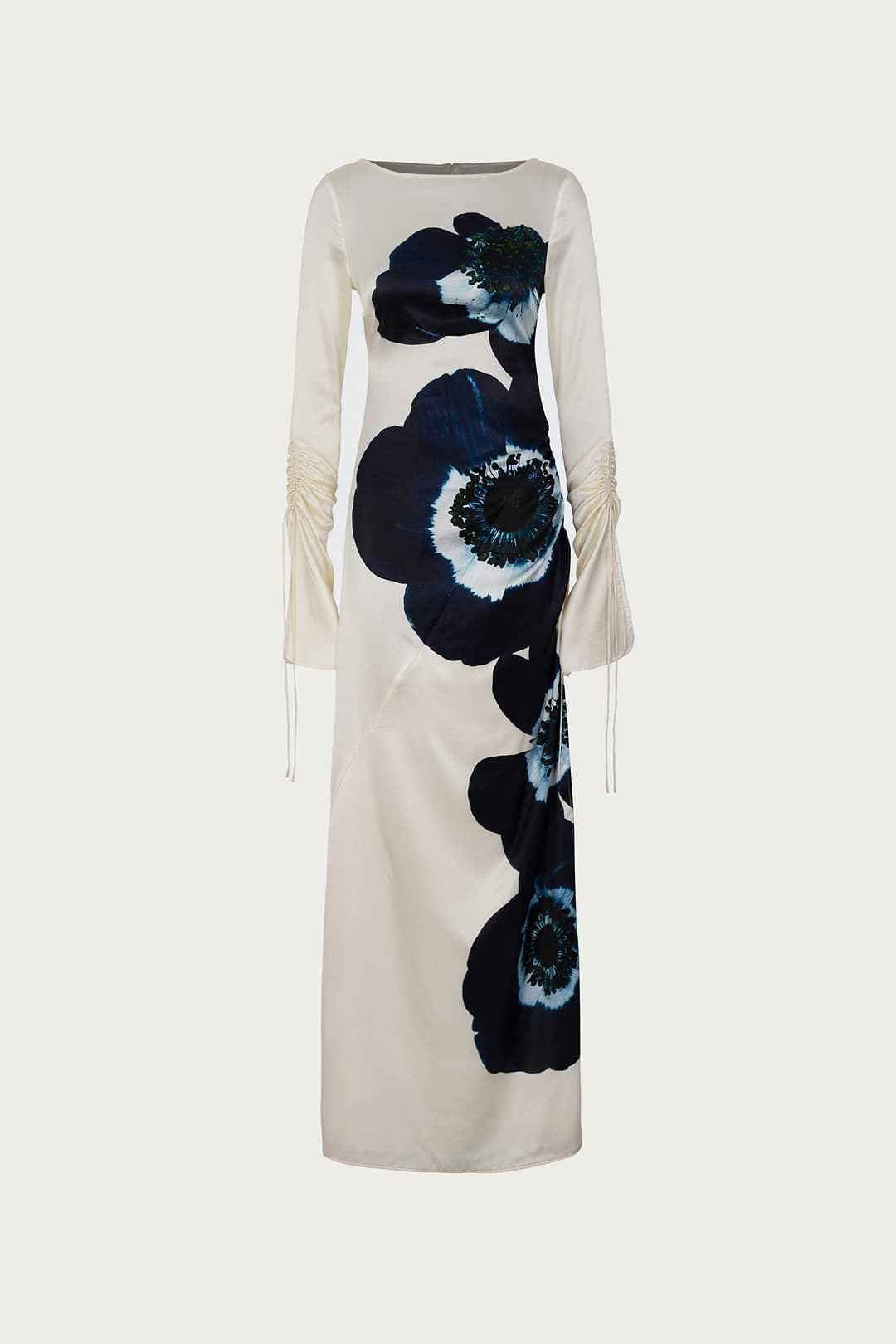 navy and cream dress beige Navy / A-Line Dress The 36 length makes it an easy throw Halston Maxi Dress | Navy