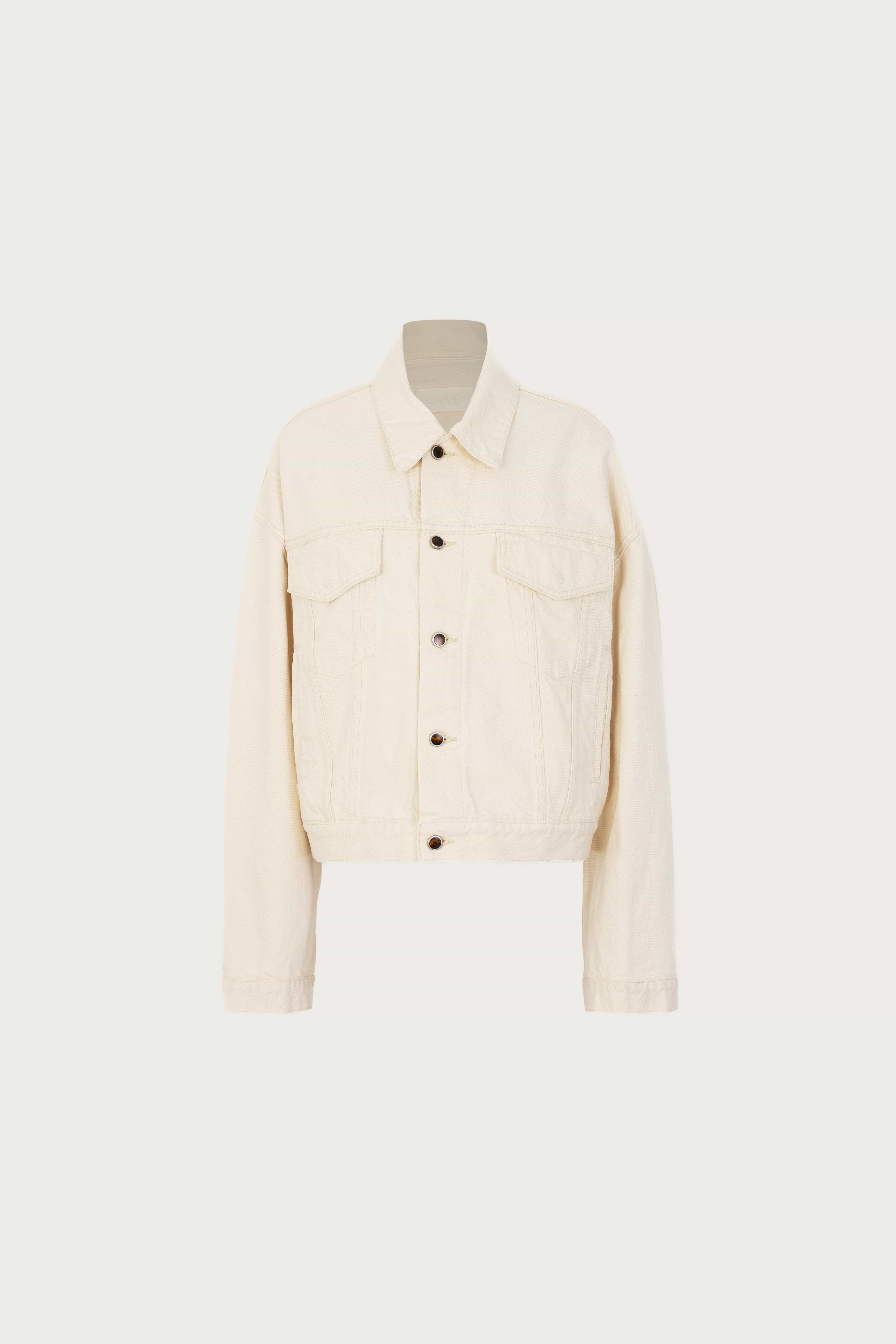 ジャケット・アウター   white denim jacket SAME The Perfect Denim Jacket | Off White | Oversized