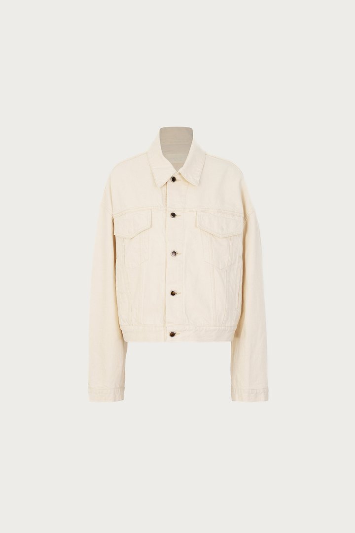 The Perfect Denim Jacket (Off White)