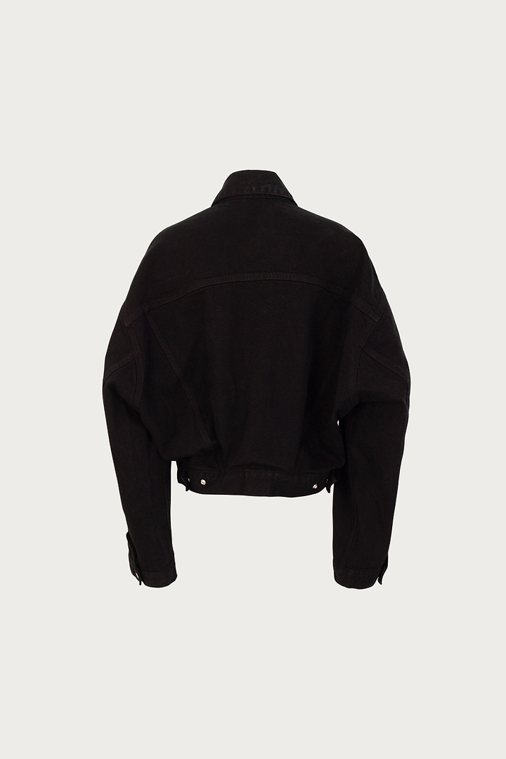 The Perfect Denim Jacket (Black)