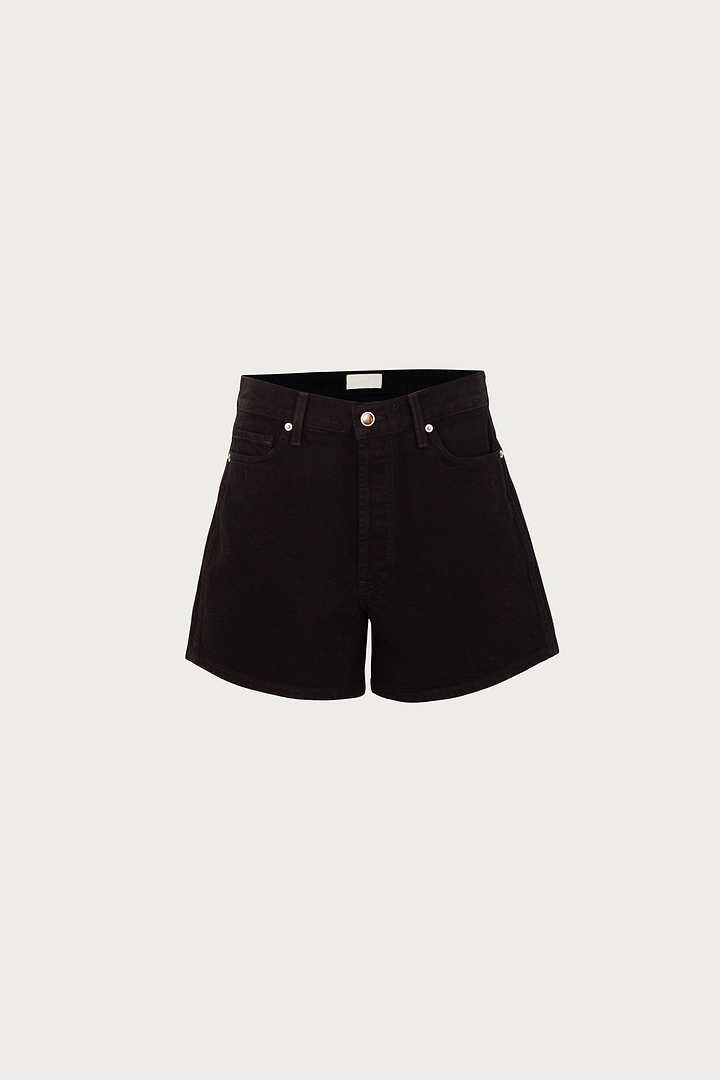 The Perfect Denim Shorts (Black)