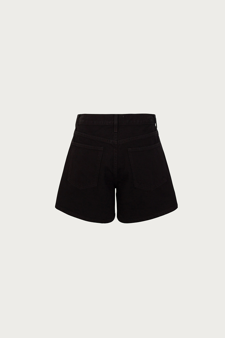 The Perfect Denim Shorts (Black)