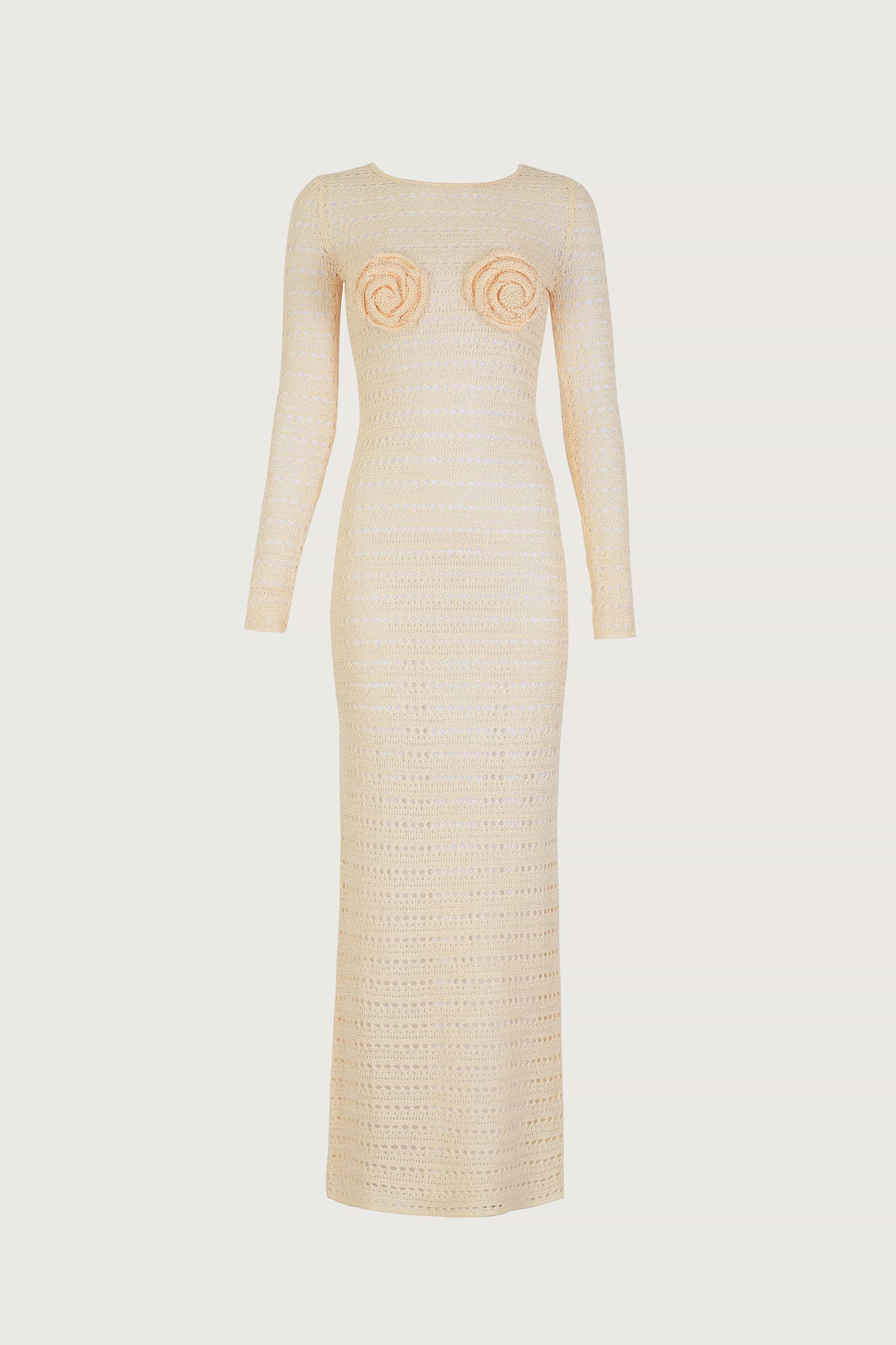 SAME Los Angeles Rosette Crochet Dress (Cream) SAME Los Angeles Rosette Crochet Dress (Cream)