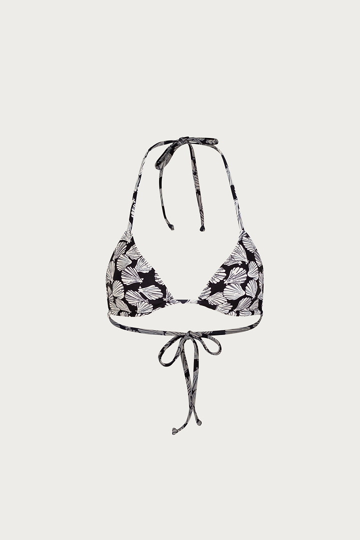 Triangle Top (Palm Beach Shell Black/Cream)