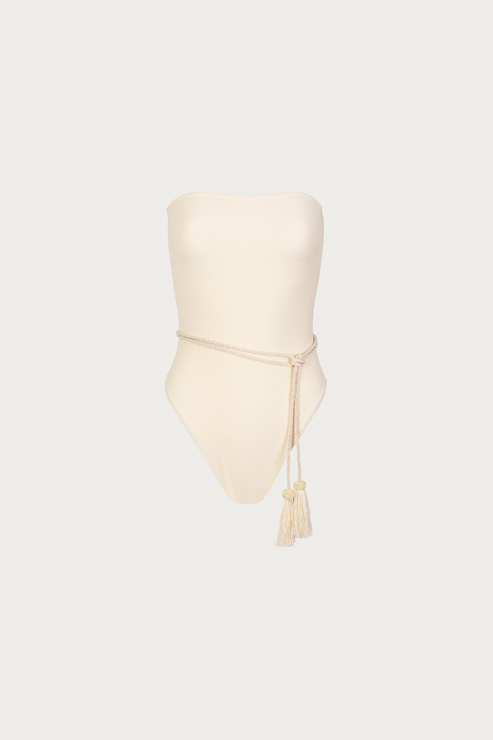Tassel Rope Belt (Cream)
