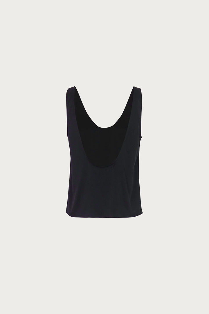Silk Top (Black)
