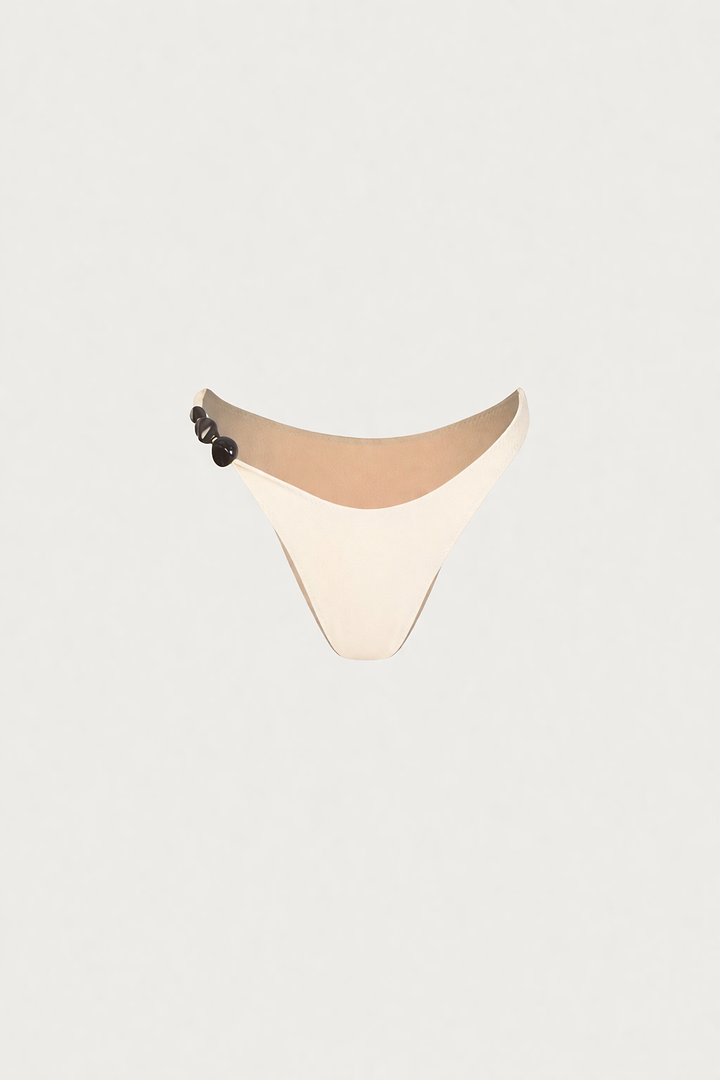Stone 90s Bottom (Faux Suede Cream)