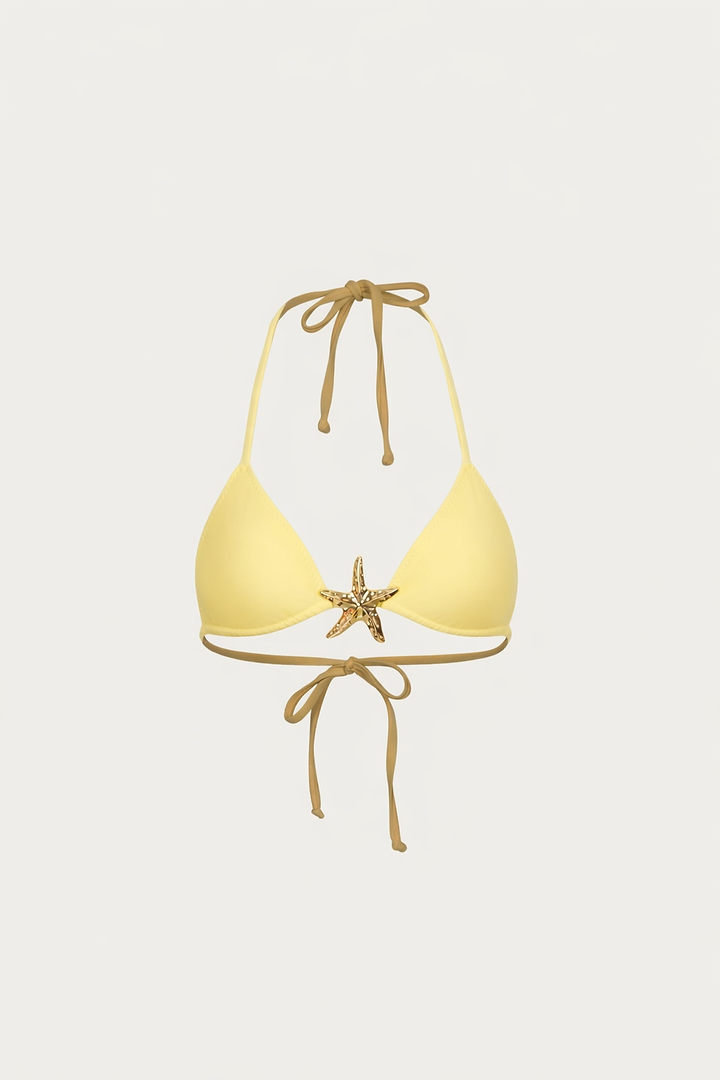 Starfish Triangle Top (Butter Yellow)