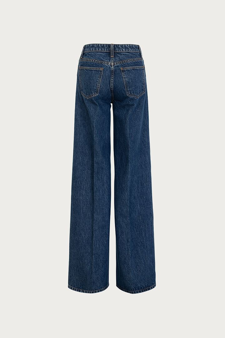 The Wide Leg Jean (Vintage Dark)