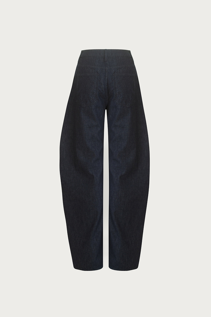 The Barrel Jean (Dark Indigo)