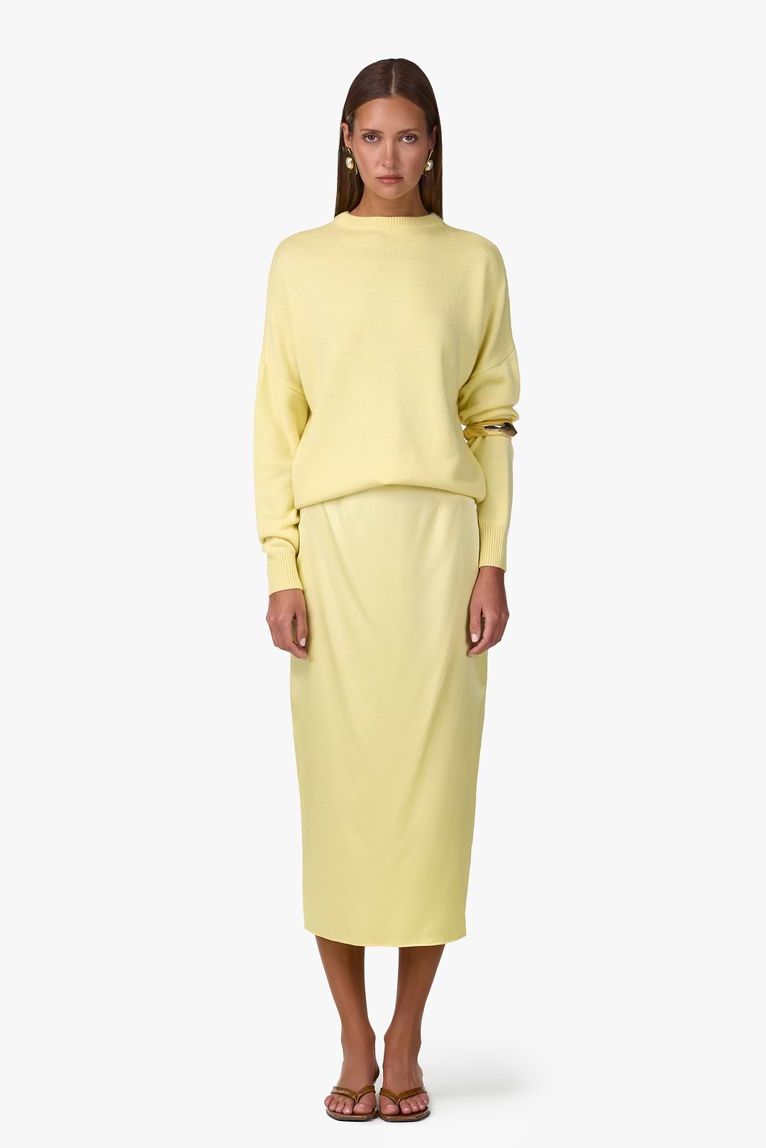 SAME | Lightweight Crewneck Sweater | Butter Yellow SAME | Lightweight Crewneck Sweater | Butter Yellow