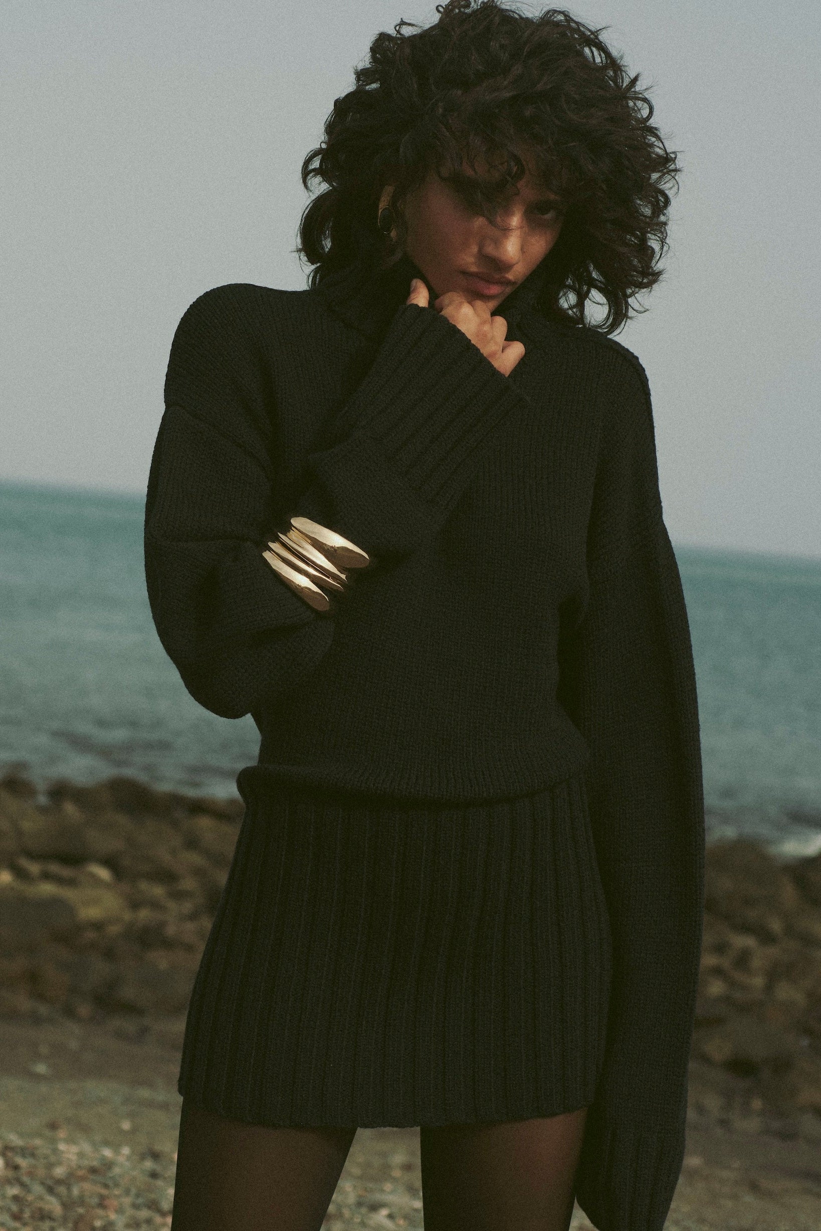 SAME | Knit Mini Dress | Black | Women's Dresses L / Black SAME | Knit Mini Dress | Black | Women's Dresses L / Black