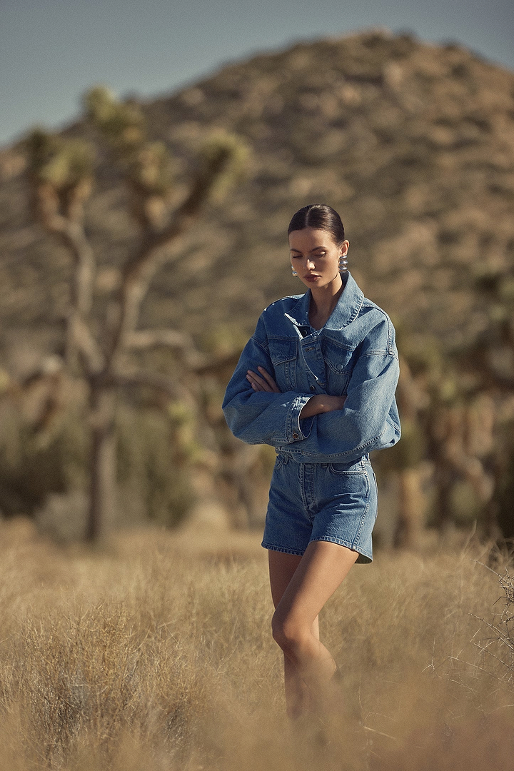 The Perfect Denim Shorts (Classic Blue)