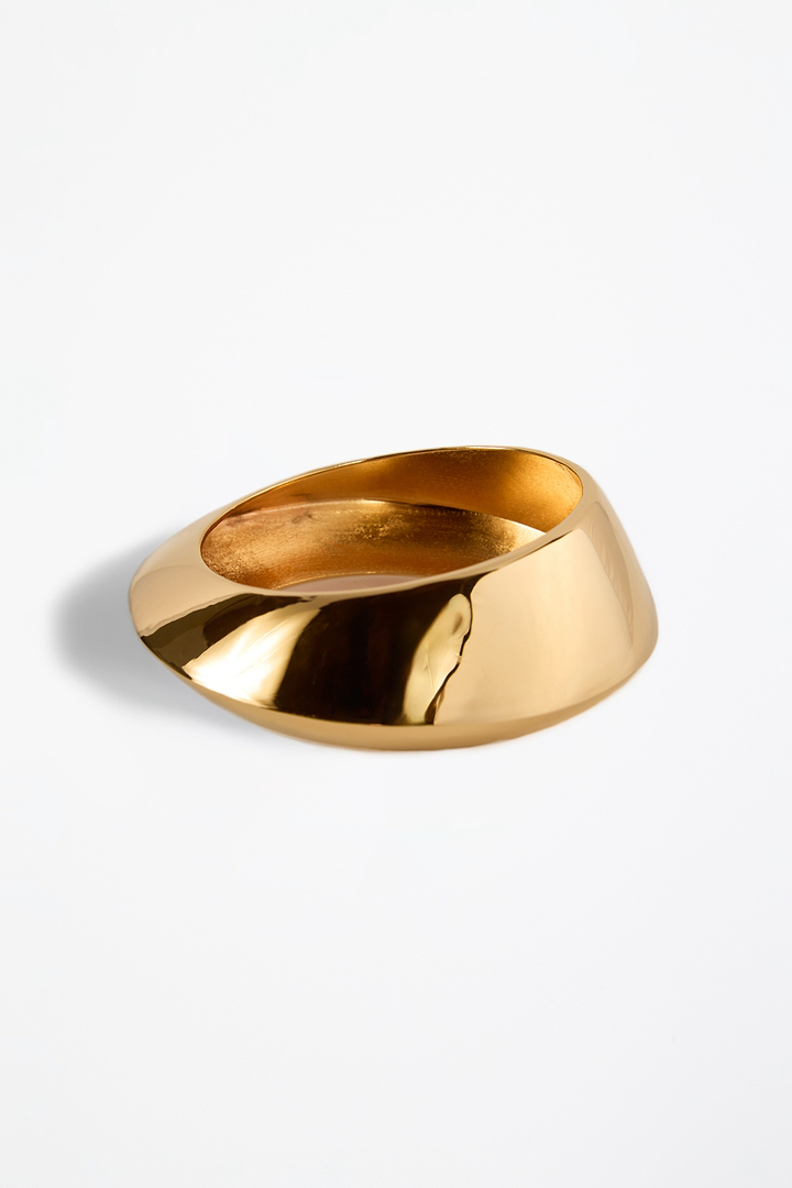 Edge Bangle (Gold)