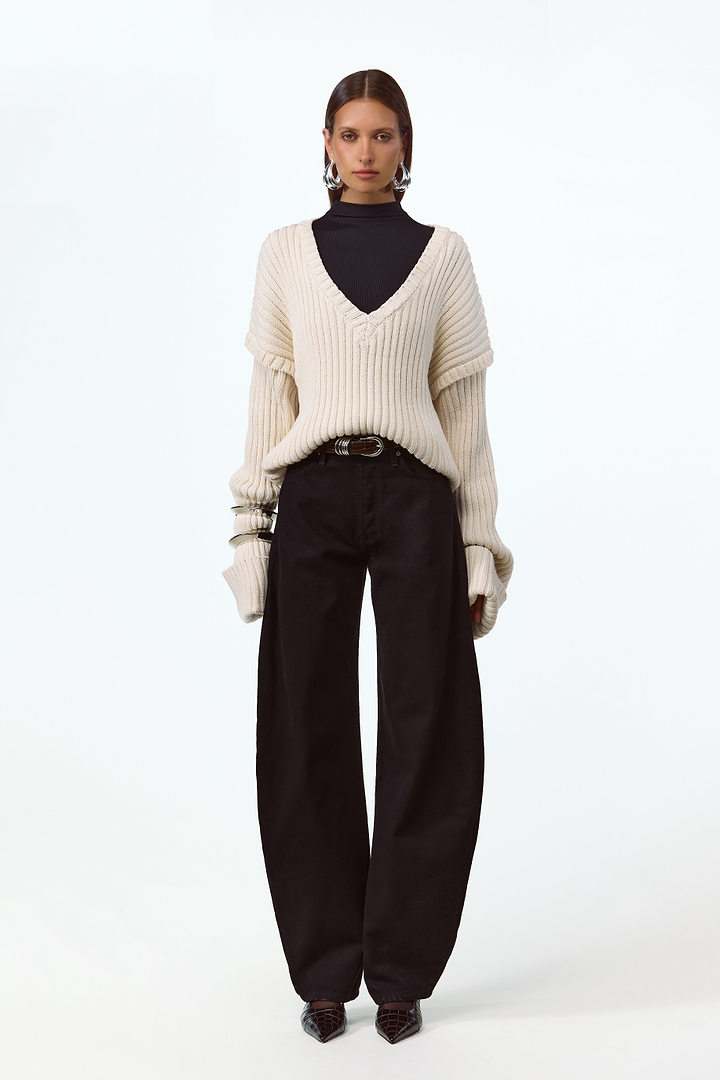 The Barrel Jean (Black)