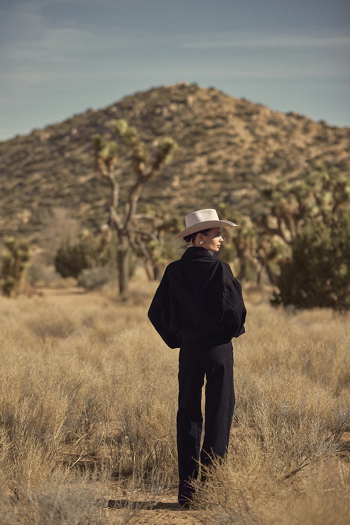 The Perfect Denim Jacket (Black)