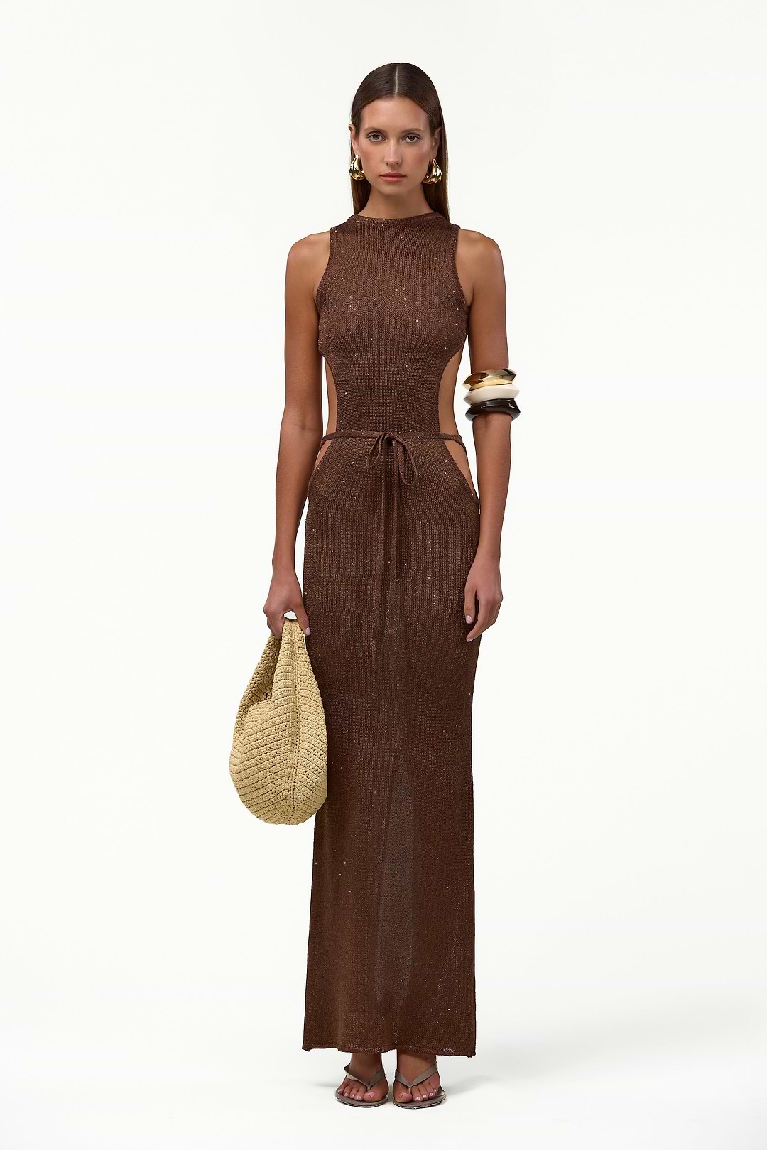 chocolate brown maxi dress SAME Tie Maxi Dress | Chocolate Brown