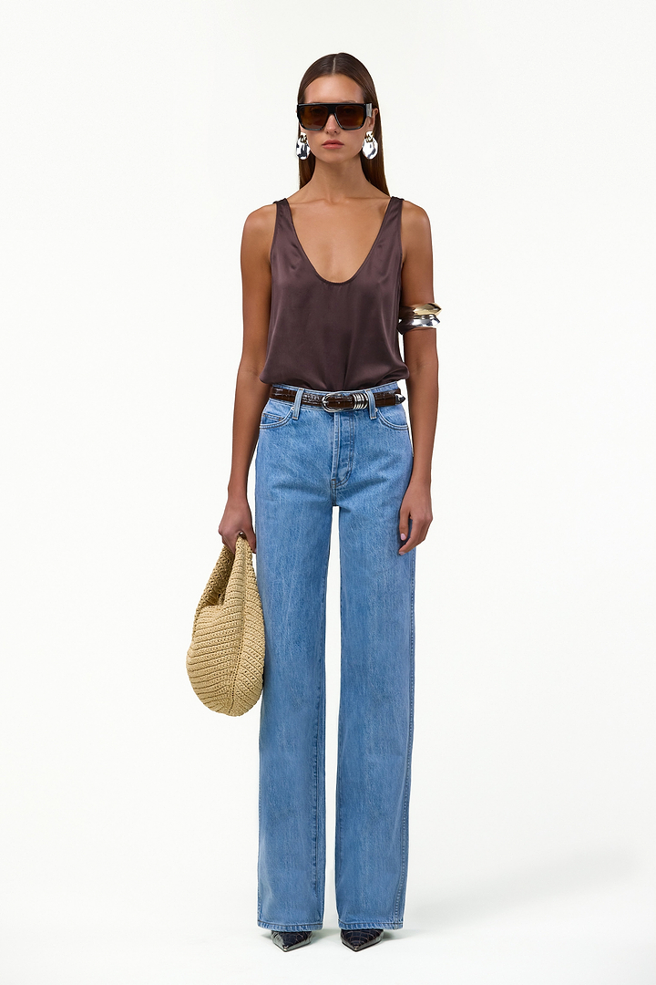 The Wide Leg Jean (Classic Blue)