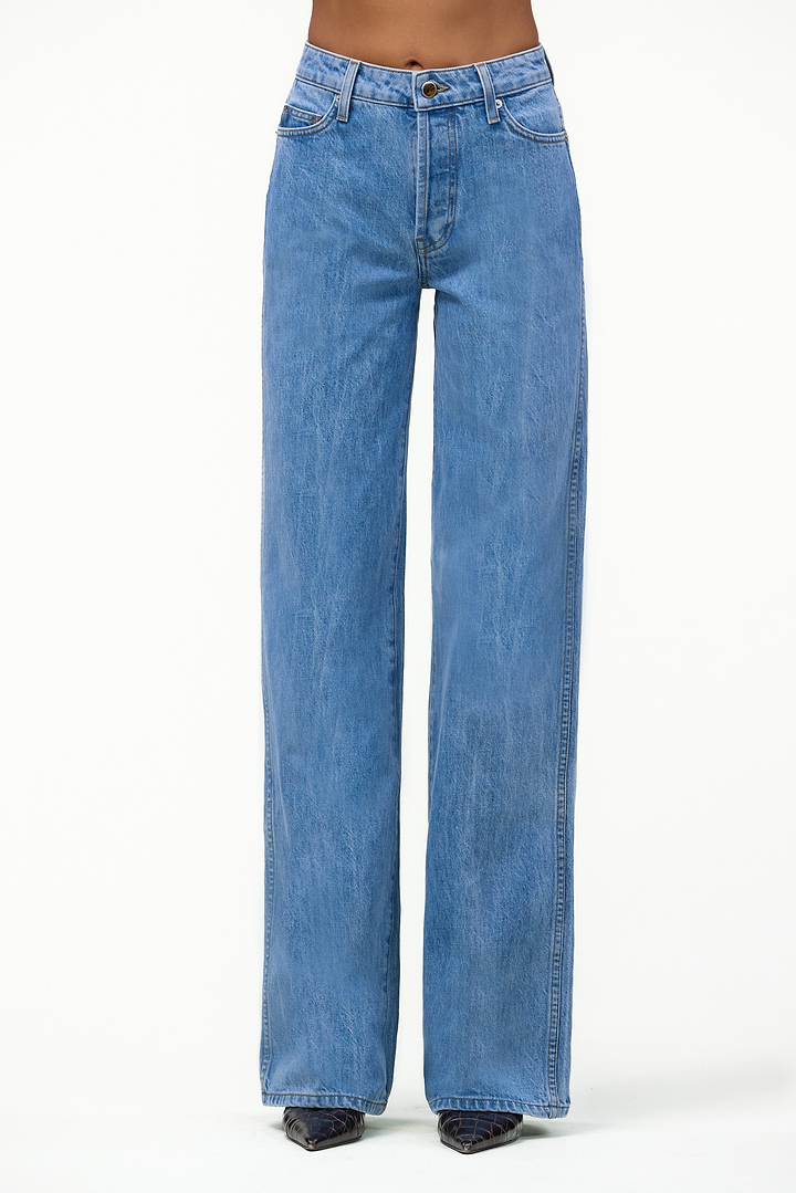 The Wide Leg Jean (Classic Blue)