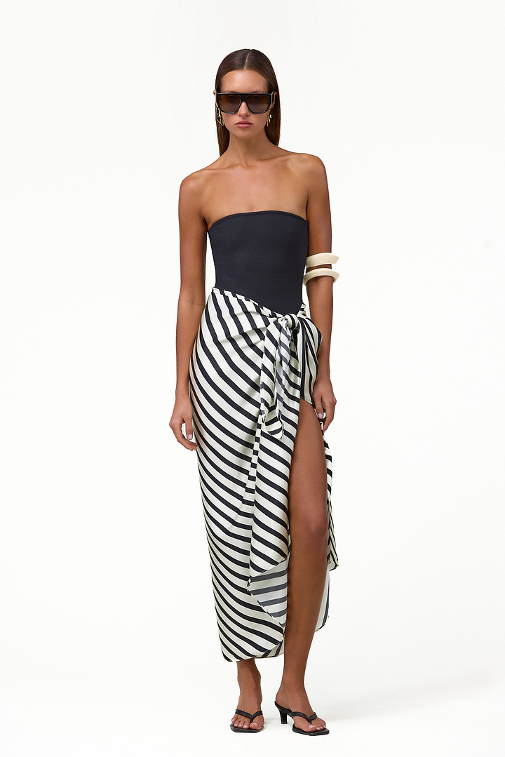 Silk Sarong (Diagonal Stripe)