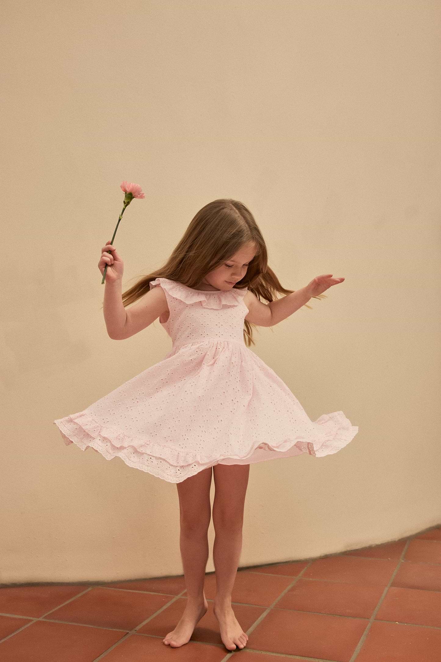 light pink eyelet dress I Wanna Dance Eyelet Mini Dress - Light Pink, Large | Hazel and Olive