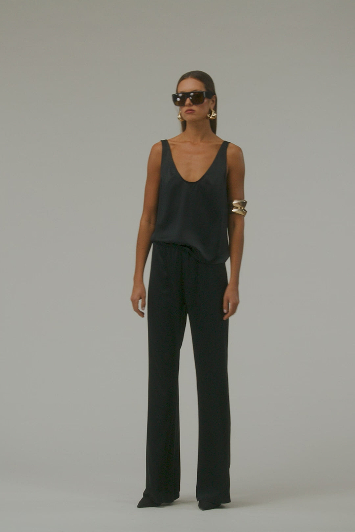 Silk Pant (Black)