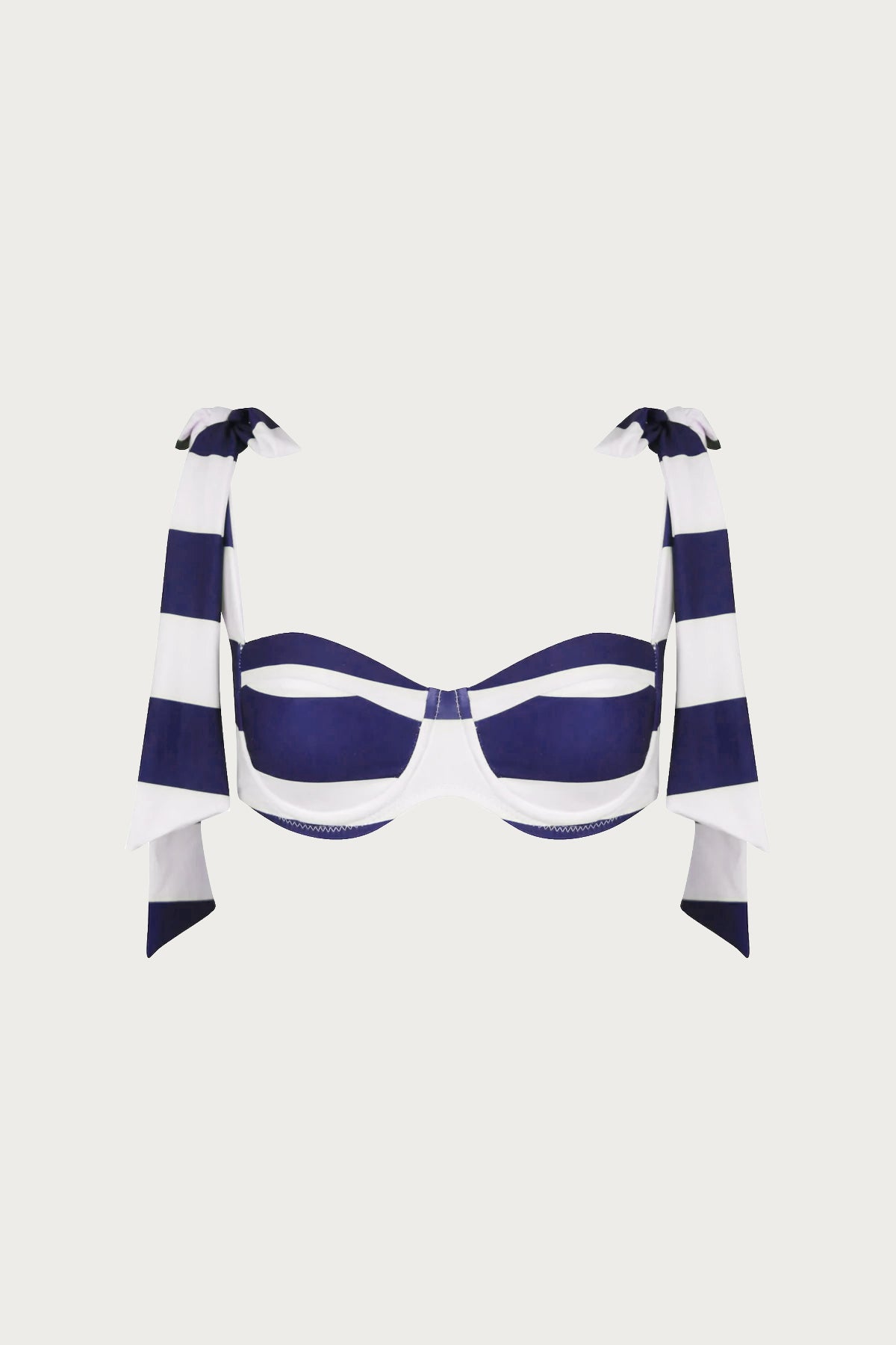 The Lady Bra (Navy/Cream Stripe)