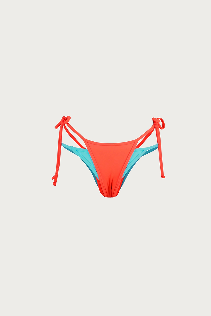 Double Layer Bottom (Orange/Turquoise)