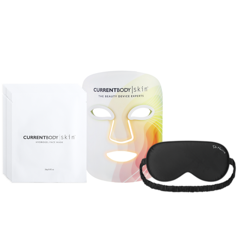 CurrentBody Skin 4IN1 面膜 + 水凝膠面膜 10 片 + Dr. Harris 睡眠面膜