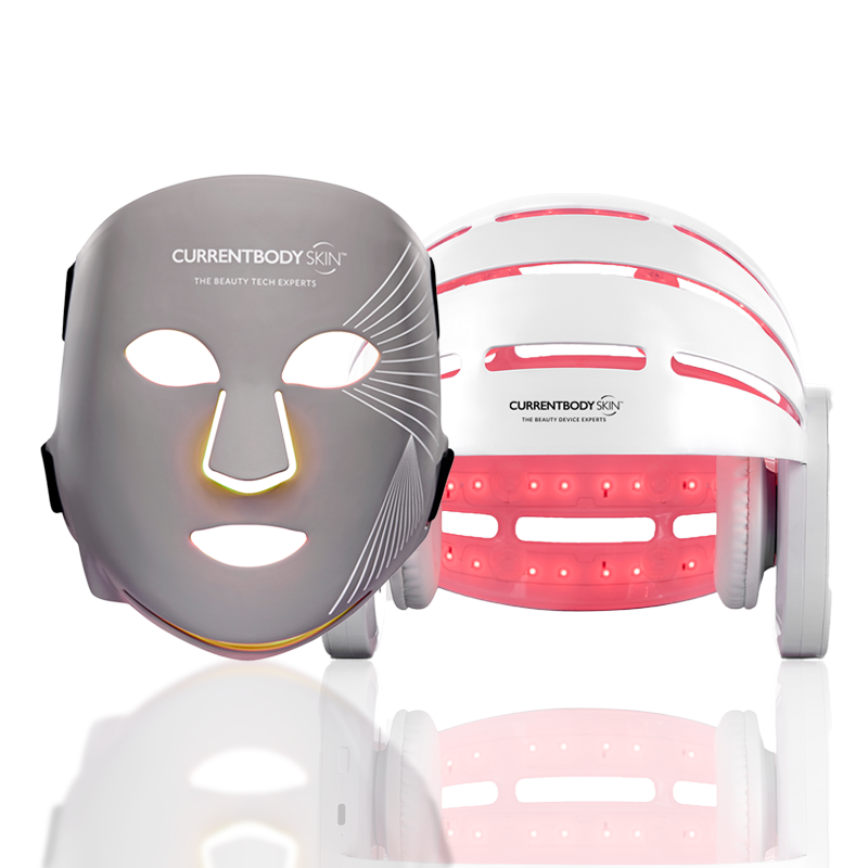 CurrentBody Skin LED Multi Light 光療面膜儀 & 生髮帽組合