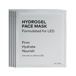 CurrentBody Skin LED Light Therapy Mask + CurrentBody Skin Hydrogel Mask (5 Pack)