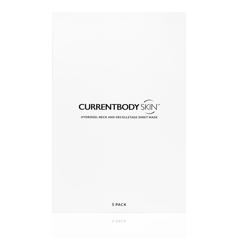 CurrentBody Skin ハイドロゲル ネック&デコルテ マスク