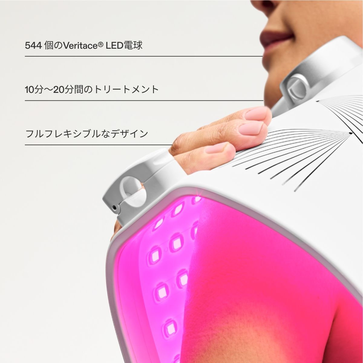 LED光美容パネル｜全身赤色LEDケア | カレントボディ ジャパン