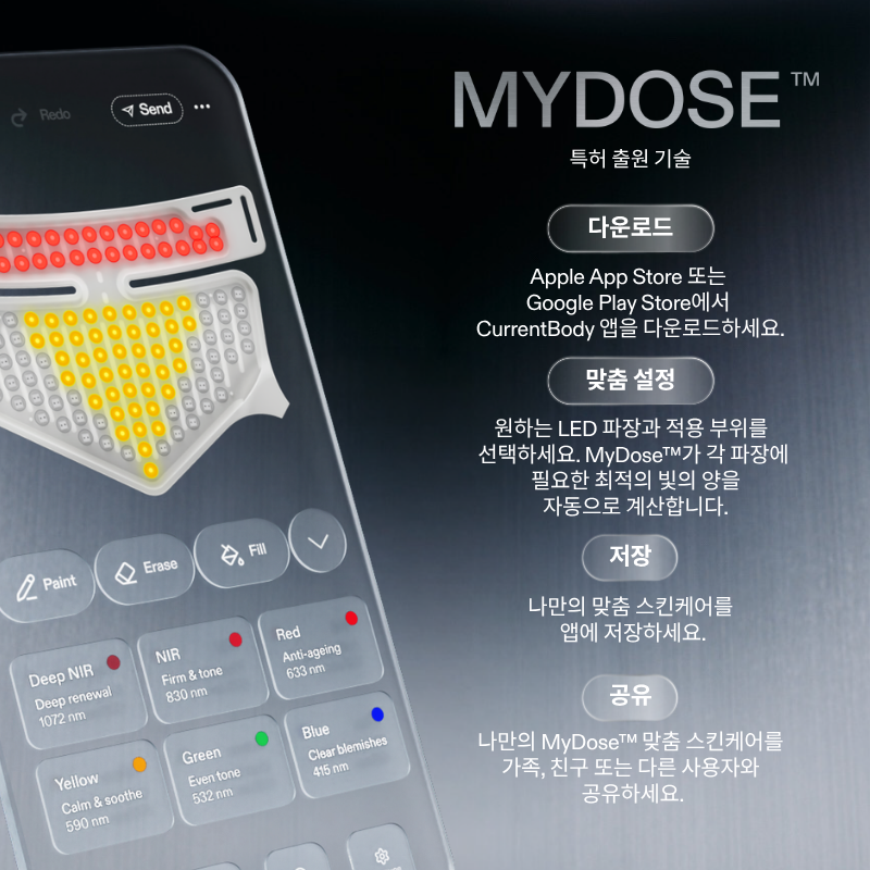 (FDA승인) 커런트바디 스킨 LED 넥 & 데콜테 마스크 : 3세대 - Special Offer