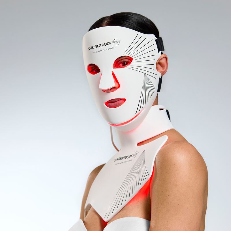 CurrentBody Skin Máscara Facial LED com Terapia de Luz Vermelha