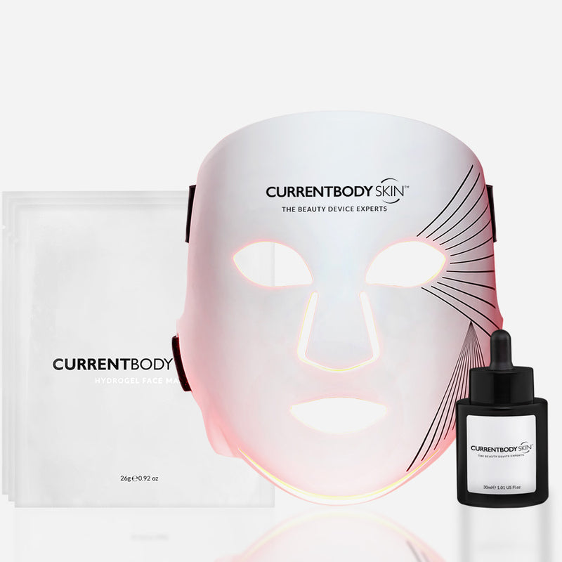 CurrentBody Skin Máscara Facial LED com Terapia de Luz Vermelha